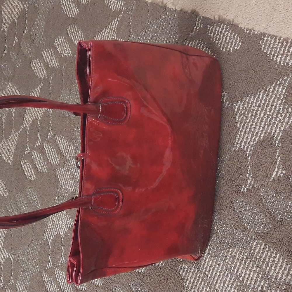 NEW RED HANDBAG - Picture 3 of 9